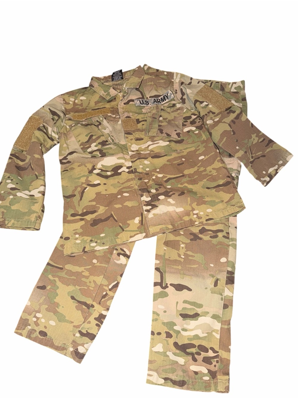 Kids Camouflage Army Uniform Set - U.S. Army Style